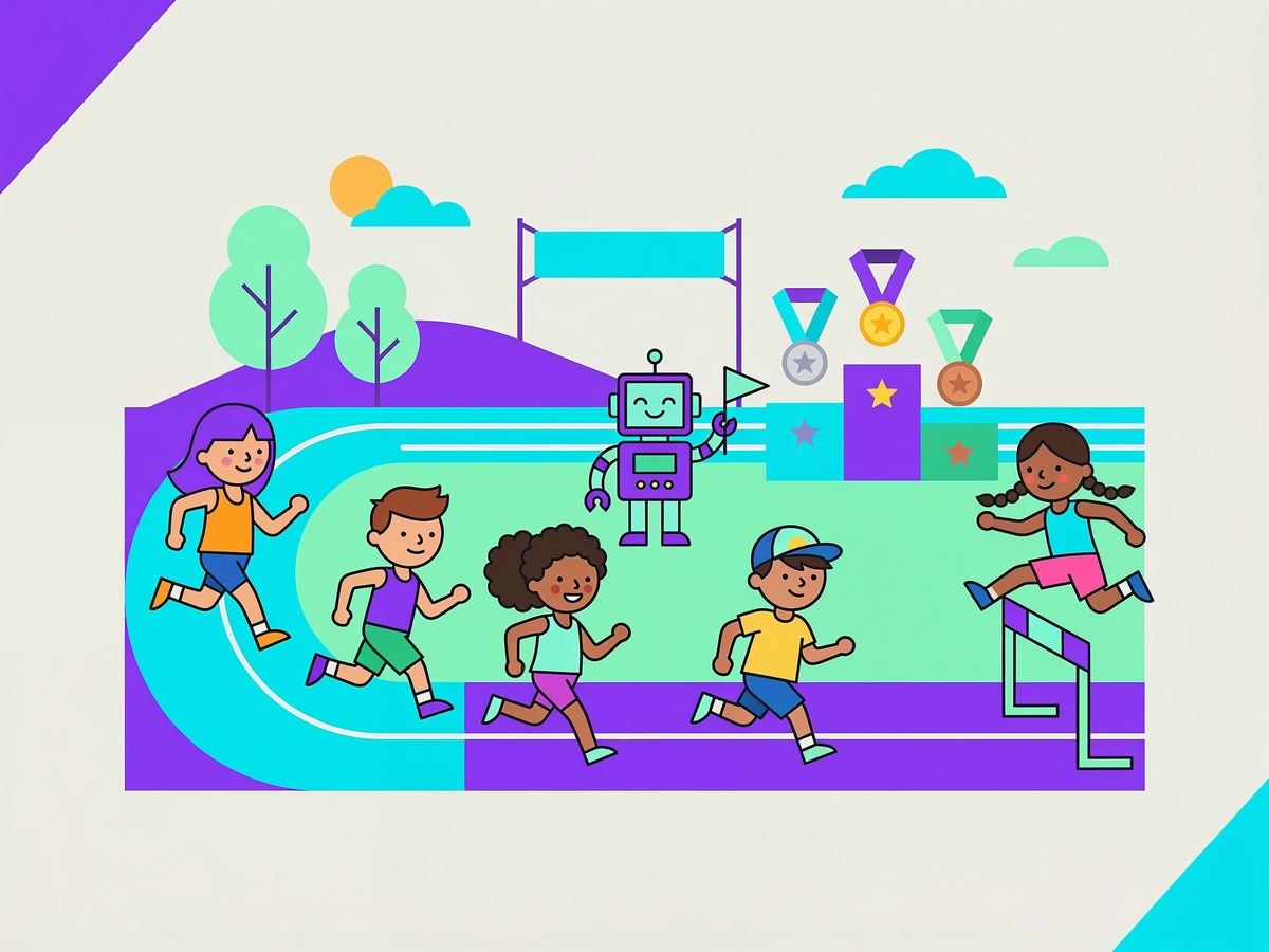 „Olimpiada Micilor Campioni: Antrenament interactiv cu Robotul Sporty”