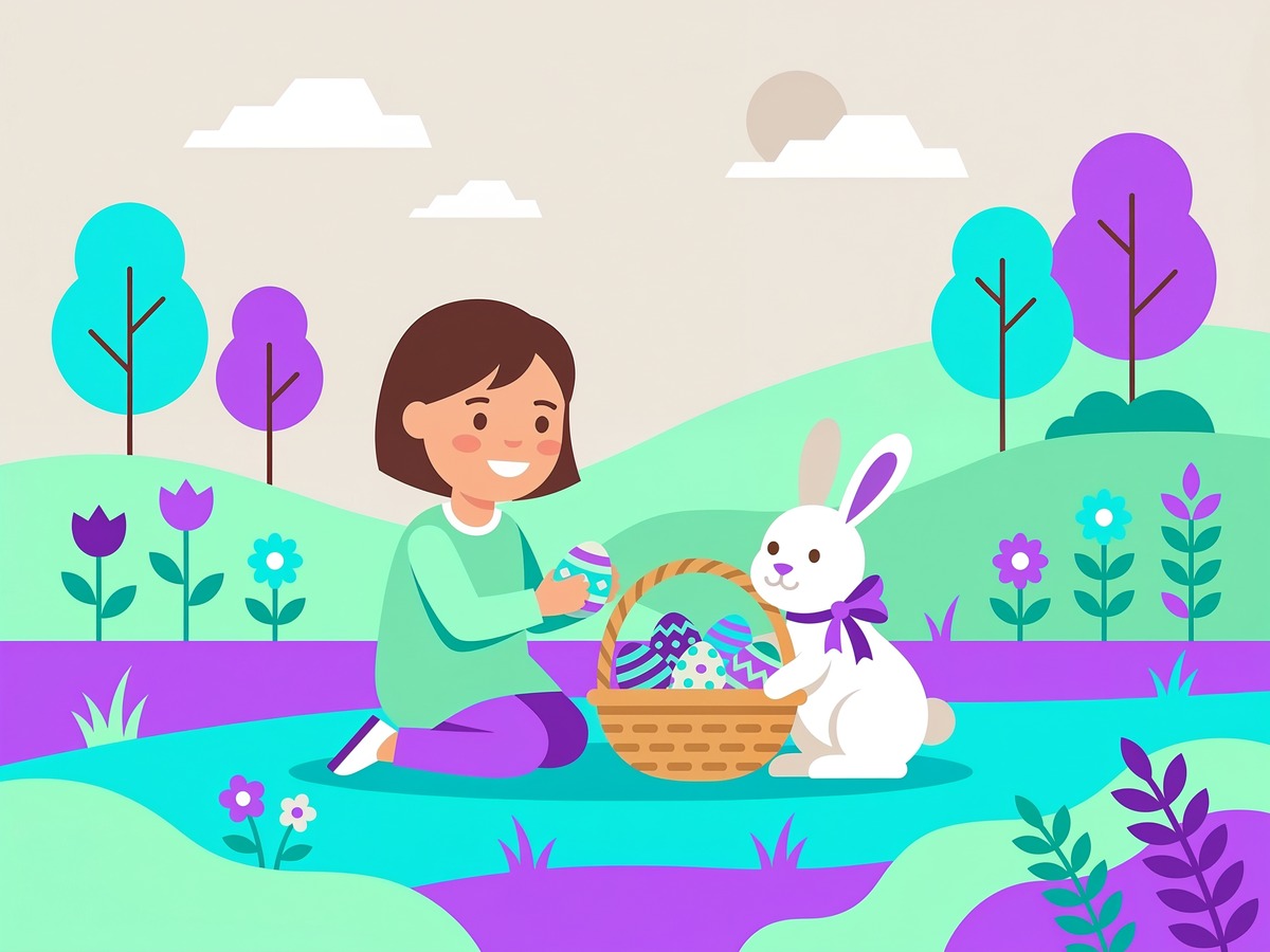„Aventurile Iepurașului de Paște – O călătorie creativă cu ajutorul AI”